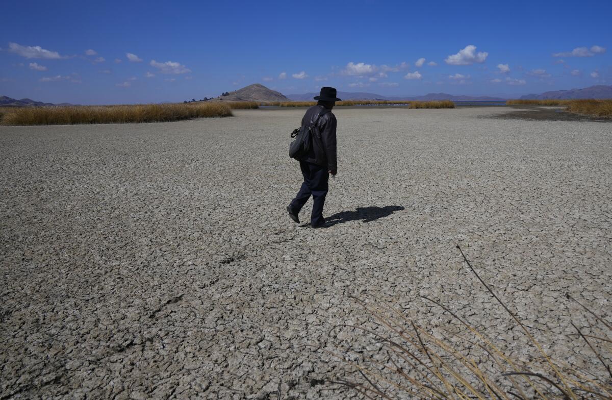 La USFX presentó al gobierno cuatro proyectos para enfrentar la sequía y el cambio climático