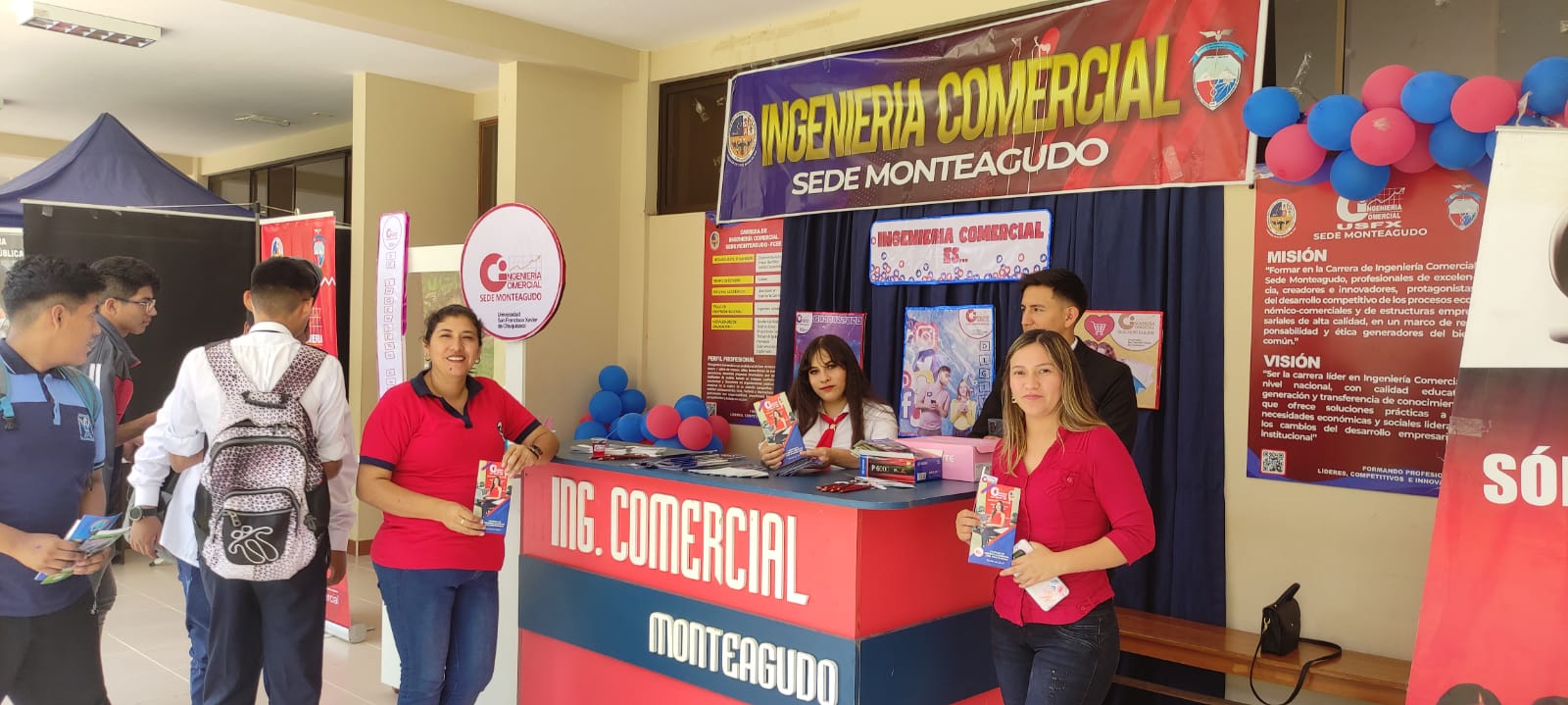 En Monteagudo se organizó feria profesiográfica y orientación vocacional