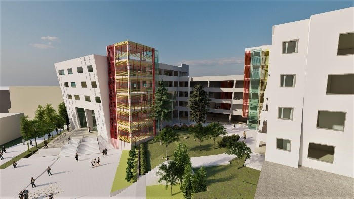 La Facultad de Arquitectura presentó el proyecto a diseño final, en su primera fase, para la construcción del bloque C