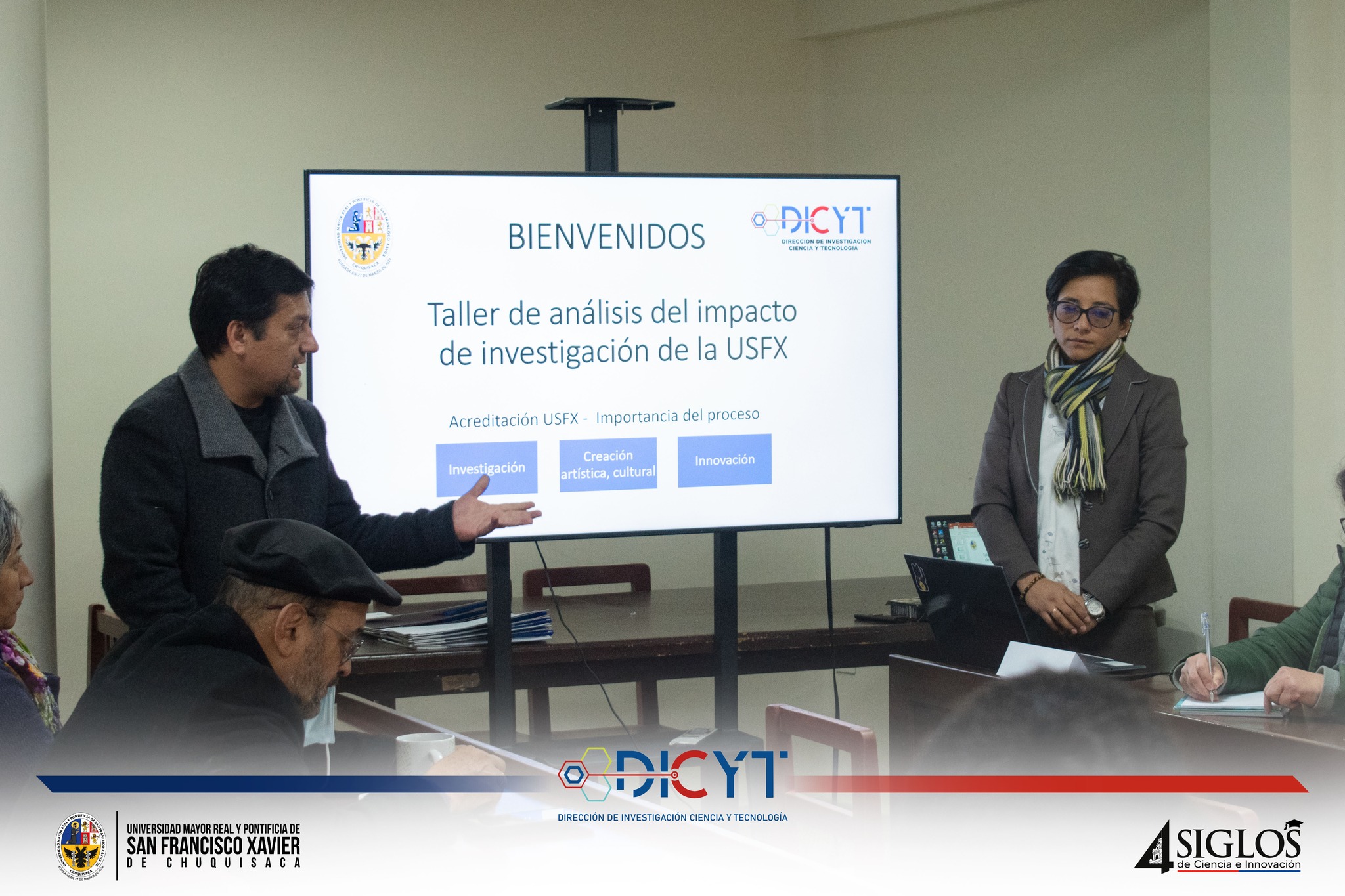 DICyT: Taller de análisis sobre el impacto de la investigación desarrollada por la USFX