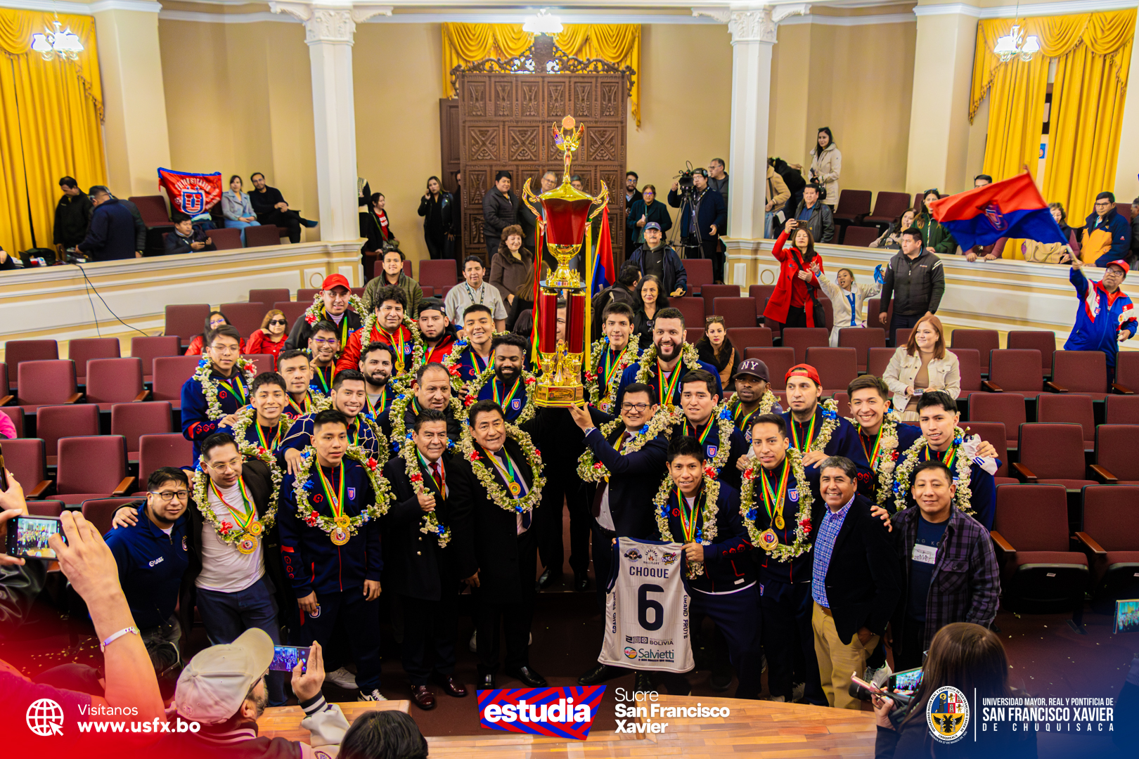 El equipo de baloncesto del Club Universitario logra por primera vez el campeonato nacional