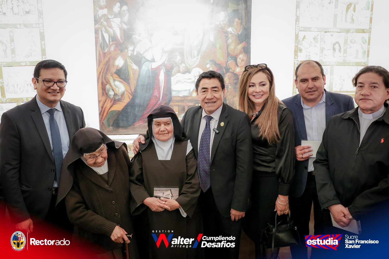 USFX entregó restauración de la Ermita de Belén en el Convento de Santa Teresa